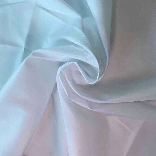 water proof microfiber peach skin twill satin fabric for children fabric jacket