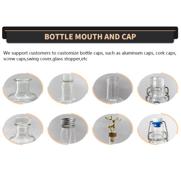 Glass Small Wine Bottle with Embossed Engraved Mini Liquor Decanter Stopper Lid 50ml 100ml