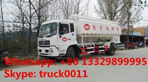 Buy cheap good price 10tons hydraulic system bulk feed delivery truck for sale, 20cbm poultry feed body mounted on truck for sale product