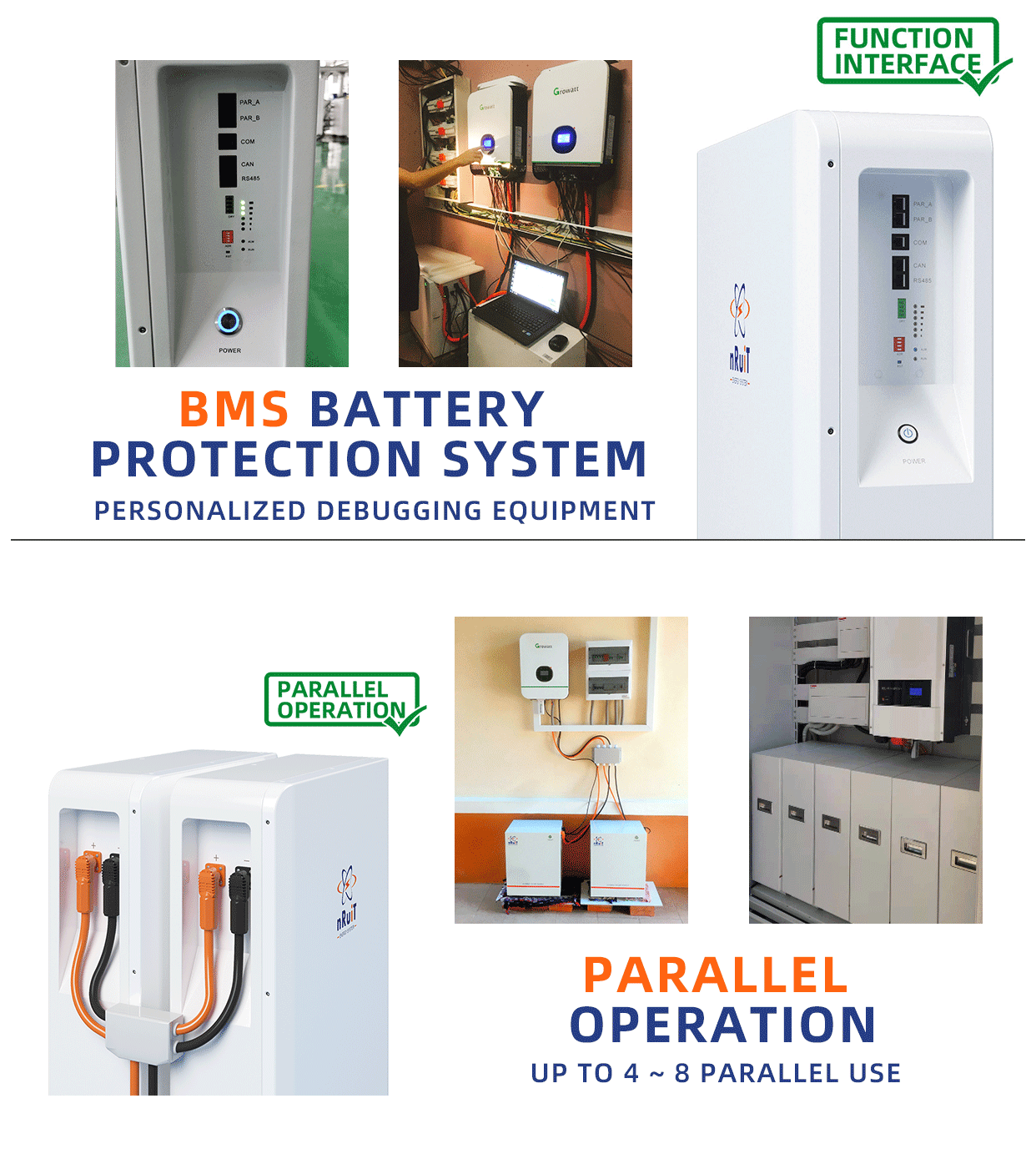 51.2V 12kwh Deep Cycle Solar Battery Backup 200ah 48v Lithium Battery 115kg