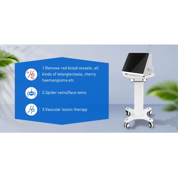 980 nm blood vascular cleaning vascular removal laser beauty device