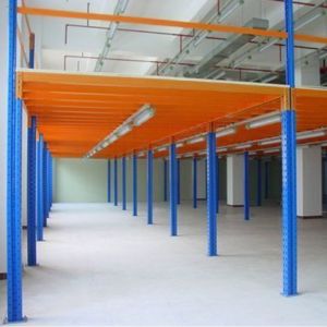 Buy cheap Mezzanine Floor Powder Coated Rack Q235B Cold Rolled Steel product