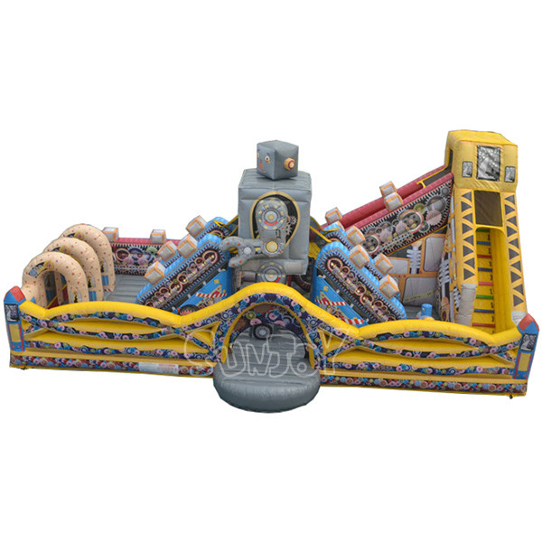 Customized Size Lanao Inflatable Robot Amusement Park