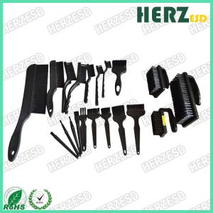 China Black Color Anti Static Cleaning Brush , ESD Safe Brush Various Style Available on sale