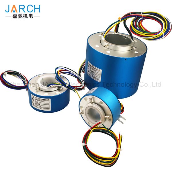 38.10mm Through Bore Electrical Slip Ring 3.9 " Overall Diameter With Rotary Joint