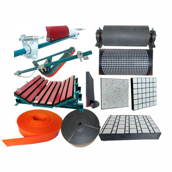 Abrasion Resistant UHMW-PE Rubber Slide Impact Bar For Belt Conveyor Mining Industry