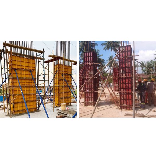 Reusable Adjustable Steel Formwork System with High Load Bearing Capacity for Concrete Construction