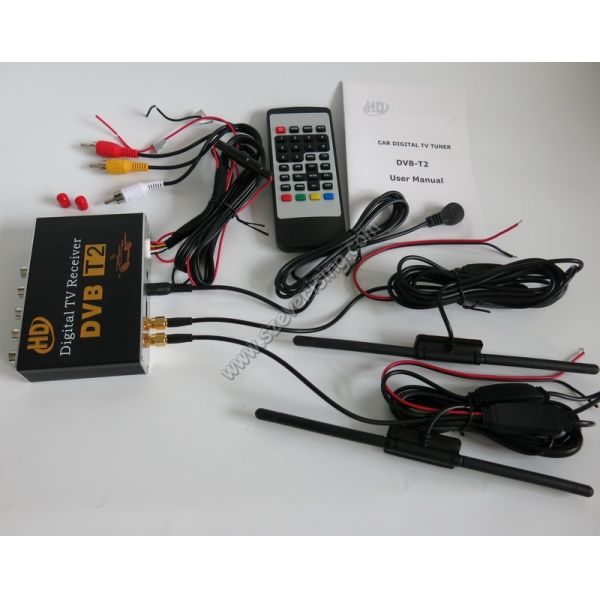 Best car digital dvb-t2 set top boxar dvb tv tuner receiver box mini hd receiver