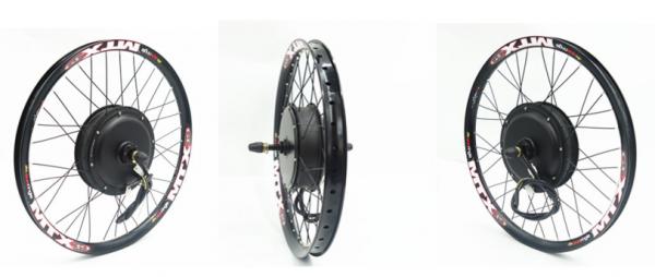 72v 5000w Motor Rear Wheel Electric Bike Conversion Kit For Enduro Ebike And Motorcycle Kit