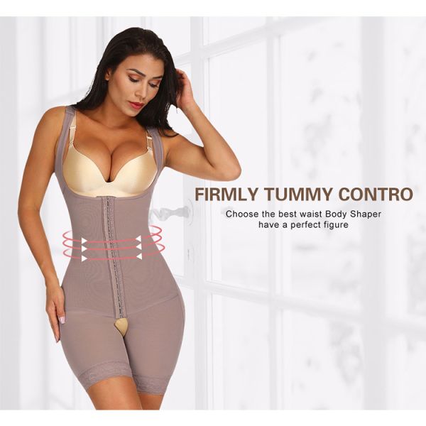 HEXIN Compression FAJAS Adjustable Abdominal Control Shapewear for Women Body Shaping