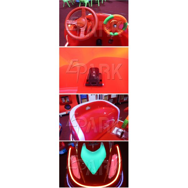 Funfair Kids Bumper Car Remote Control With 360 Degree Rotation Function