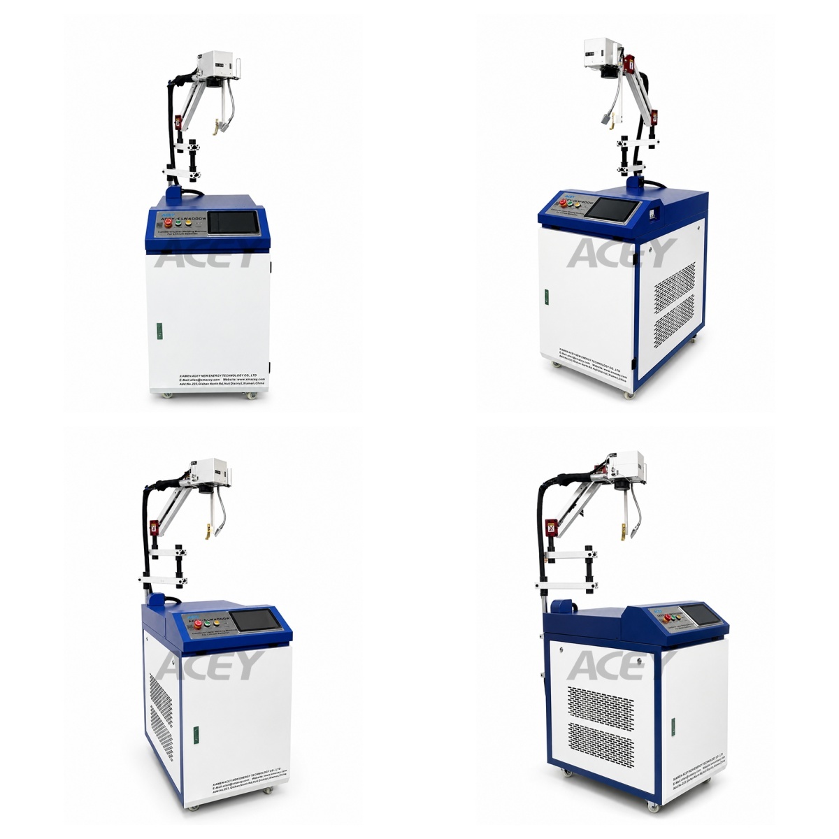 4000W Automatic Cantilever Fiber Laser Welding Machine For Battery Pack Manufacturing