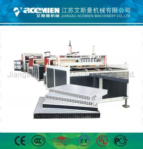 Buy cheap Plastic Recycle Applicable 17mm thickness PP Hollow Construction Formwork Sheet Machine product