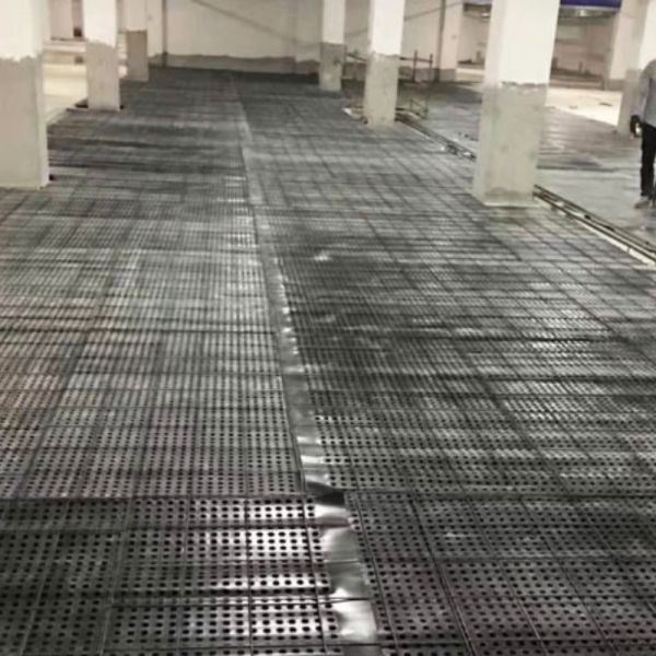 PVC Plastic Drainage Board Fast Installation Vertical Drain System