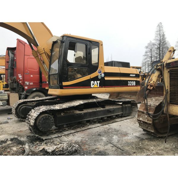 320B Used CAT Excavator Fully Hydraulic System With Good Condition