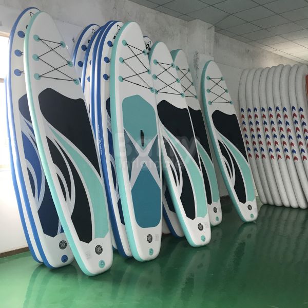 Water Sport Game Drop Stitch Paddle Board Stand Up Inflatable Standing For Yoga