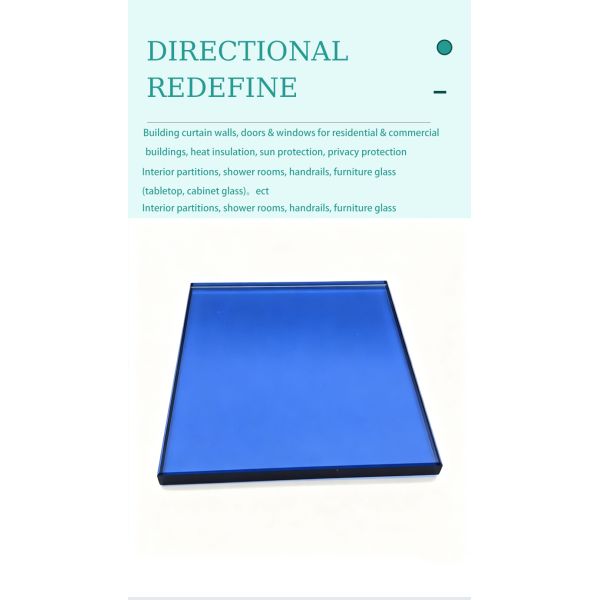 Custom 8‑10mm Tempered Colored Glass for Tabletop, Bronze & Multiple Colors Optional