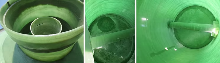 500L/hour Underground Septic Household Septic Tank For Sewage Treatment Toilet FRP Bio biotech Septic tank