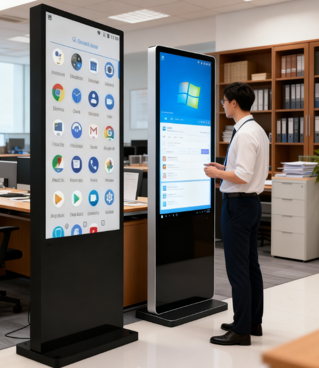 Original Manufacturer Indoor Digital Signage Featuring Land Flash Up To 32GB Perfect For Corporate Lobbies Retail Environments And Public Areas