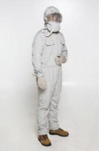 Buy cheap GB/T6568-2008 Ultra High Voltage Safety Suit Khaki Color For Live Working product