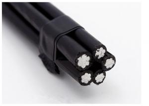 Buy cheap 1 KV PE Insulated Aerial Bunch Cable 5 Cores With Neutral Conductor IEC 60502 product