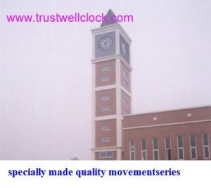 Buy cheap antique tower building clock- GOOD CLOCK YANTAI)TRUST-WELL CO LT, mechanism movement for clock tower outdoor wall clocks product