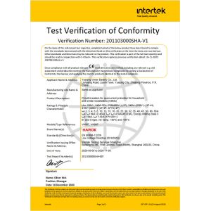 Yueqing Vorax Electric CO.,LTD Certifications