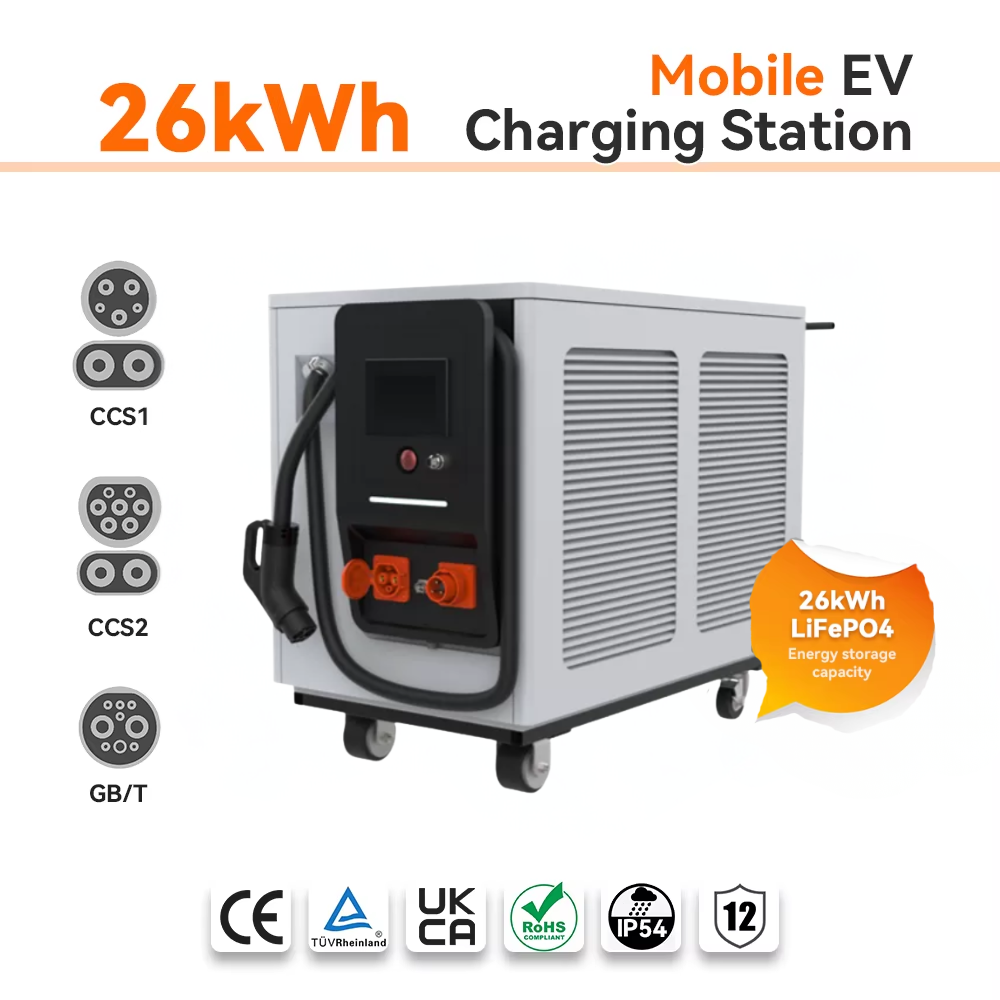 26kWh Portable Fast Charging Station