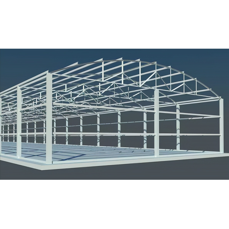 Pre Customized Structural Building Metal Construction Industrial Steel Workshop