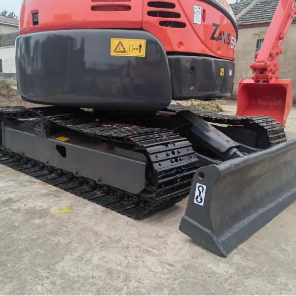 5 Ton Mini diesel Used Excavator Hitachi ZX55 Pre Owned Crawler 38.23HP manual