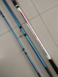 Buy cheap 4.20m 3 section Surf casting Carbon Fishing rods,Trabucco  surf casting rods,carbon fishing rods product