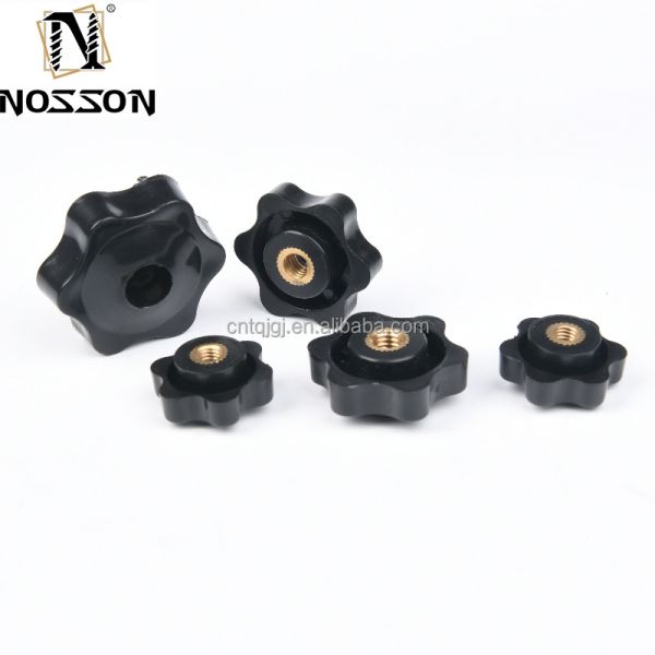 JIS Standard Steel Material Plastic Thumb Screw Knob Bolts in Various Sizes M1.6-M20 with Customized Options
