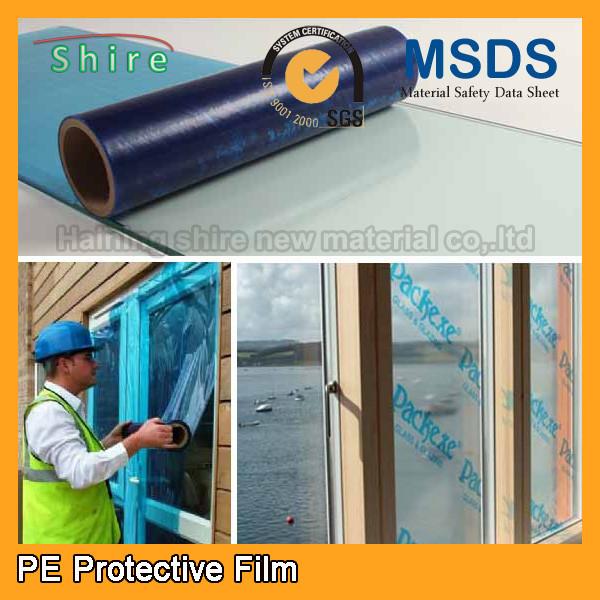Quality Uv Blocking Window Glass Covering Film , Scratch Resistant Film For Glass Anti - Aging for sale