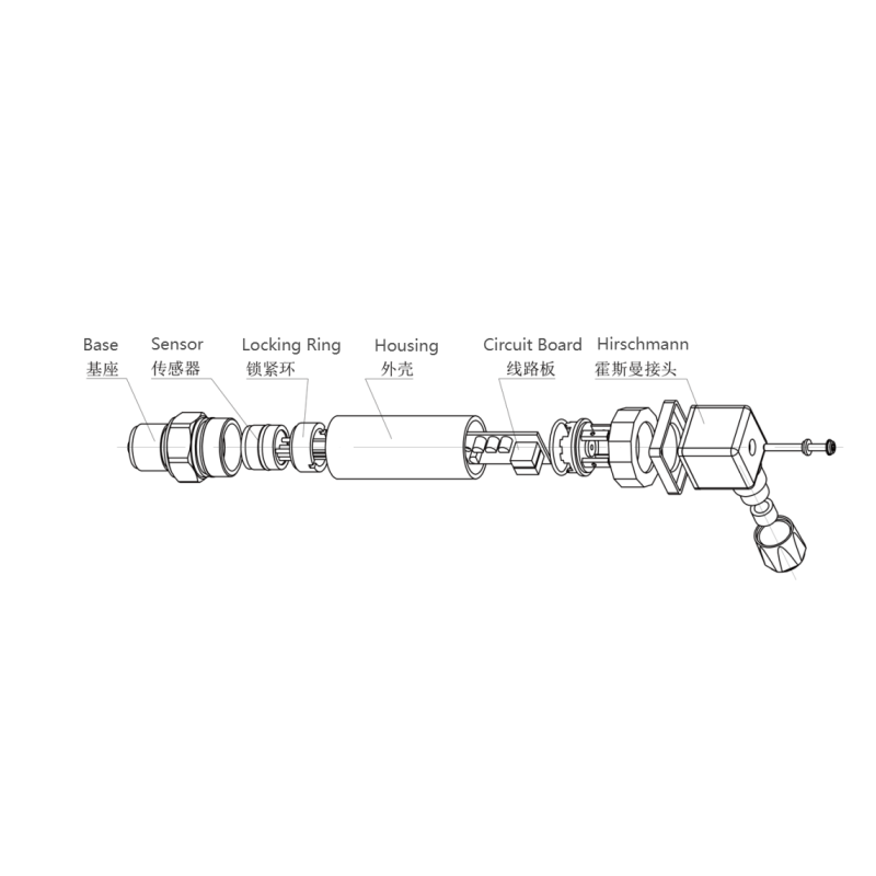 FRD SENSOR FD80A High-Precision Intelligent Pressure Transmitter with Multi-protocol Output and Monocrystalline Silicon Sensor