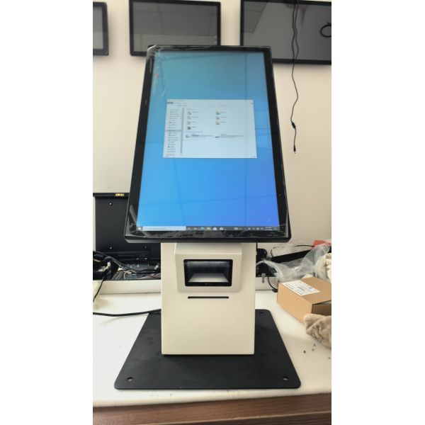 All-in-One Payment Terminal with Receipt Printer & Barcode Scanner, Wind 10 POS System for Retail Store/Supermarket