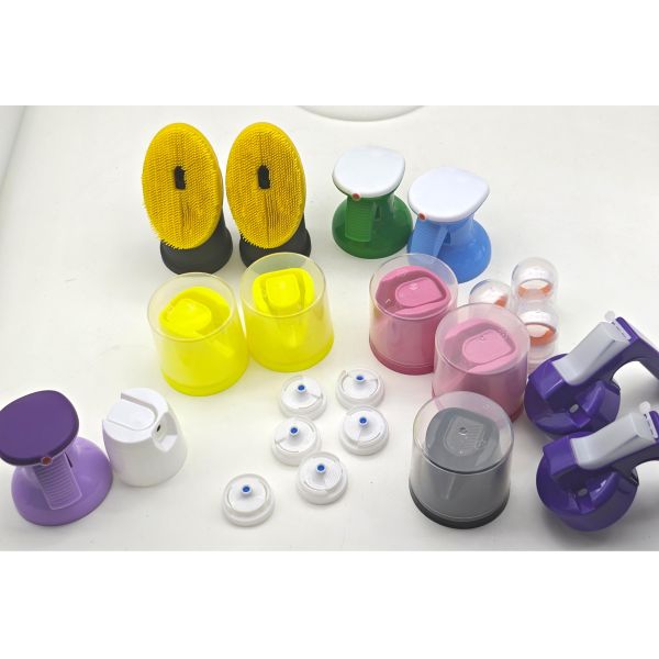 Custom Plastic Spray Can Cap For Tinplate Aerosol Can Cover