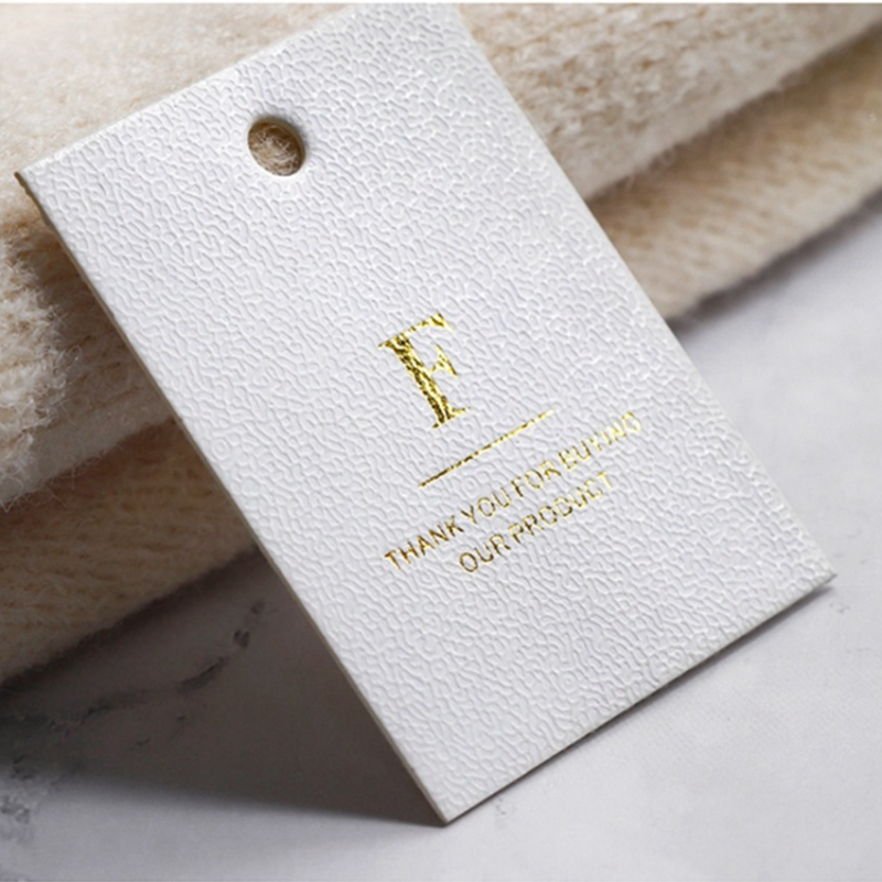Eco Paper Clothing Hanging Tags Custom Multi-style Hang Tags label sewing garment tag