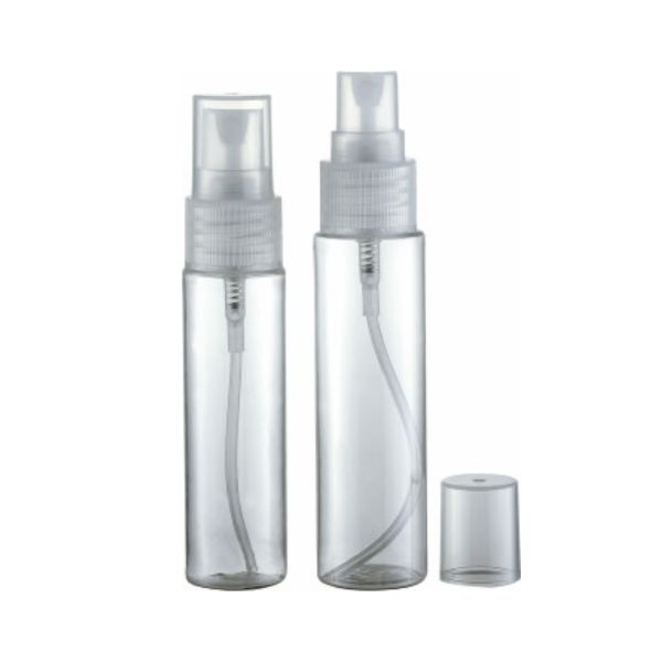 30ml 40ml PET Clear Plastic Perfume Spray Bottle Fine Mist Spray Bottle for Skin Care