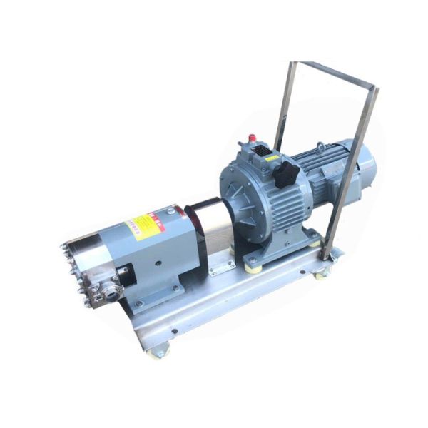 Customized Color Rotary Lobe Pump With Variable Frequency Gear Reducer Motor