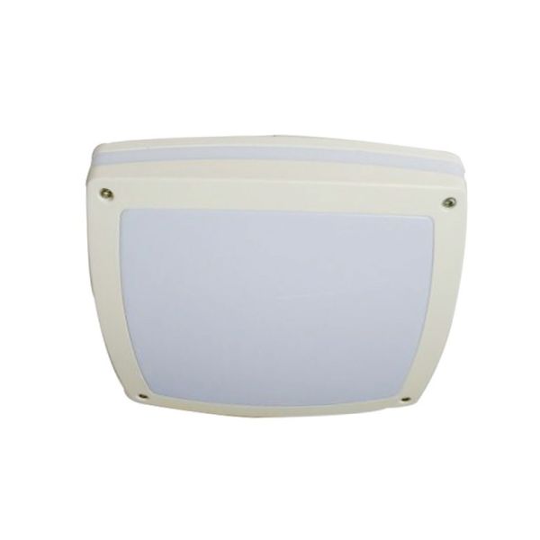 Grey Black External LED Wall Lights 120 Degree LED Ceiling Light Natural White