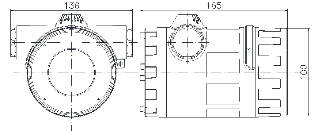Ex UV IR Flame Detector IP67 for Brewing Industry Multiple Combustibles