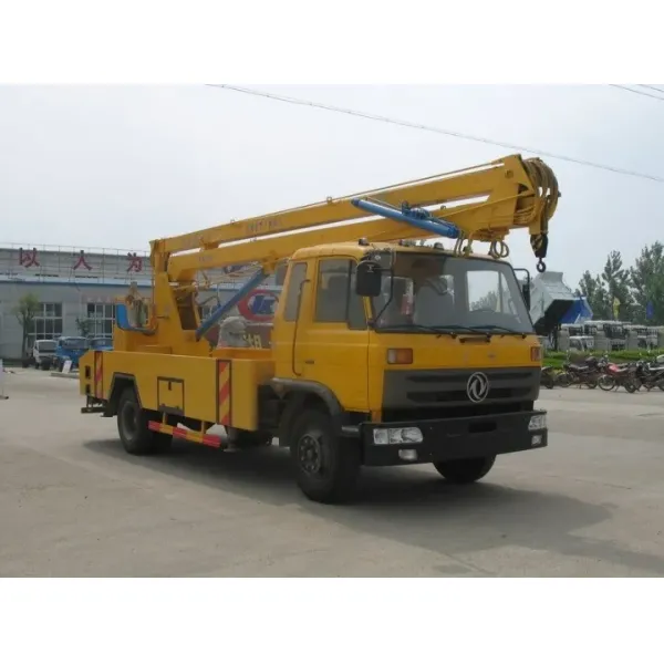 Dongfeng 16m Truck Mounted Mobile Elevating Aerial Work Platform Truck with Straight Telescopic Arm