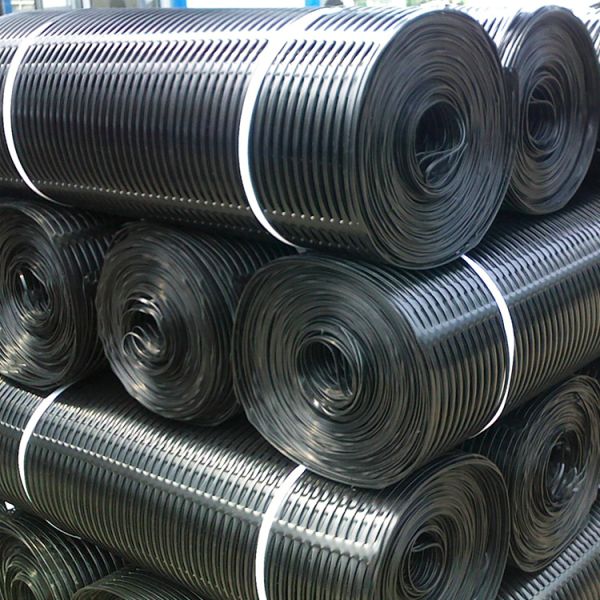 High Strength 40kn/M HDPE Uniaxial Plastic Geogrid for 50m Roll Length and 1m Width