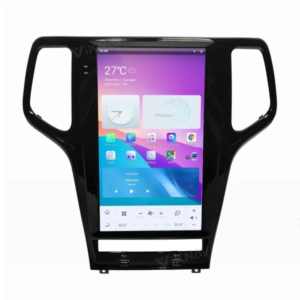 13.6 Inch Touch Screen Stereo For Jeep Grand Cherokee 128G Navigation GPS Multimedia Player Wireless Carplay 4G