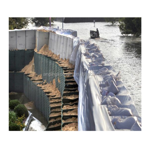 Galvanized Wire Welding Processing Service Defensive Barrier for Sand Wall Barrier
