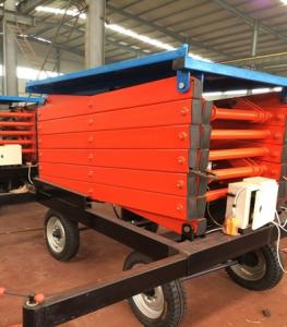 China Factory Direct Sale 10m self-propelled hydraulic scissor lift on sale