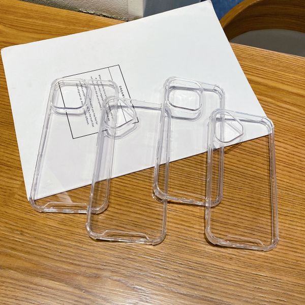 TPU Transparent Waterproof Mobile Cell Phone Cover Case for iPhone