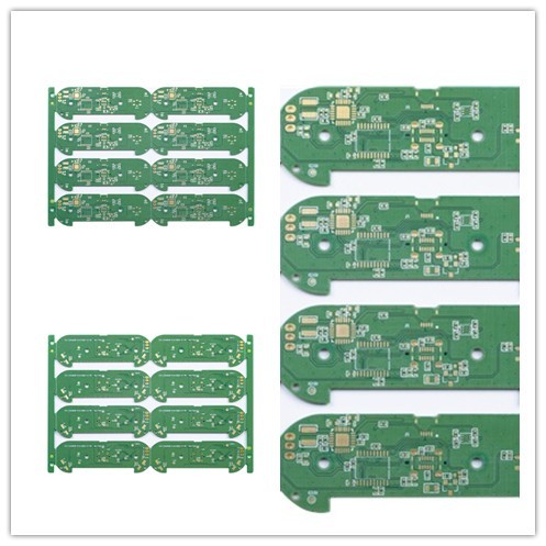Halogen Free FR4 Double Sided PCB 5mil Immersion Gold 1.6mm