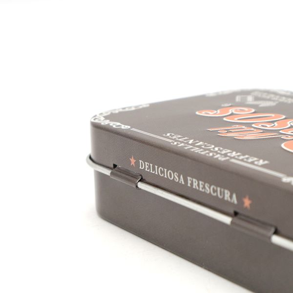 Rectangular Tin Container 4C Offset Printed Metal Tin Packaging Candy Tin Can of All Sizes