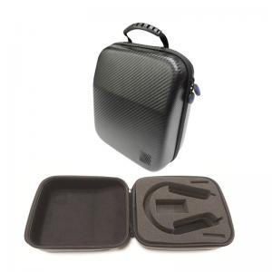 Buy cheap Portable EVA Headphone Case , Hard Shell Earphone Carrying Case PU + EVA product